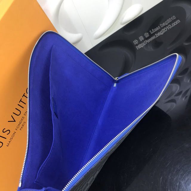 LV包包 LV新款手包 N64032 路易威登Pochette Jour大號手袋 LV棋盤格收納包  ydh3623